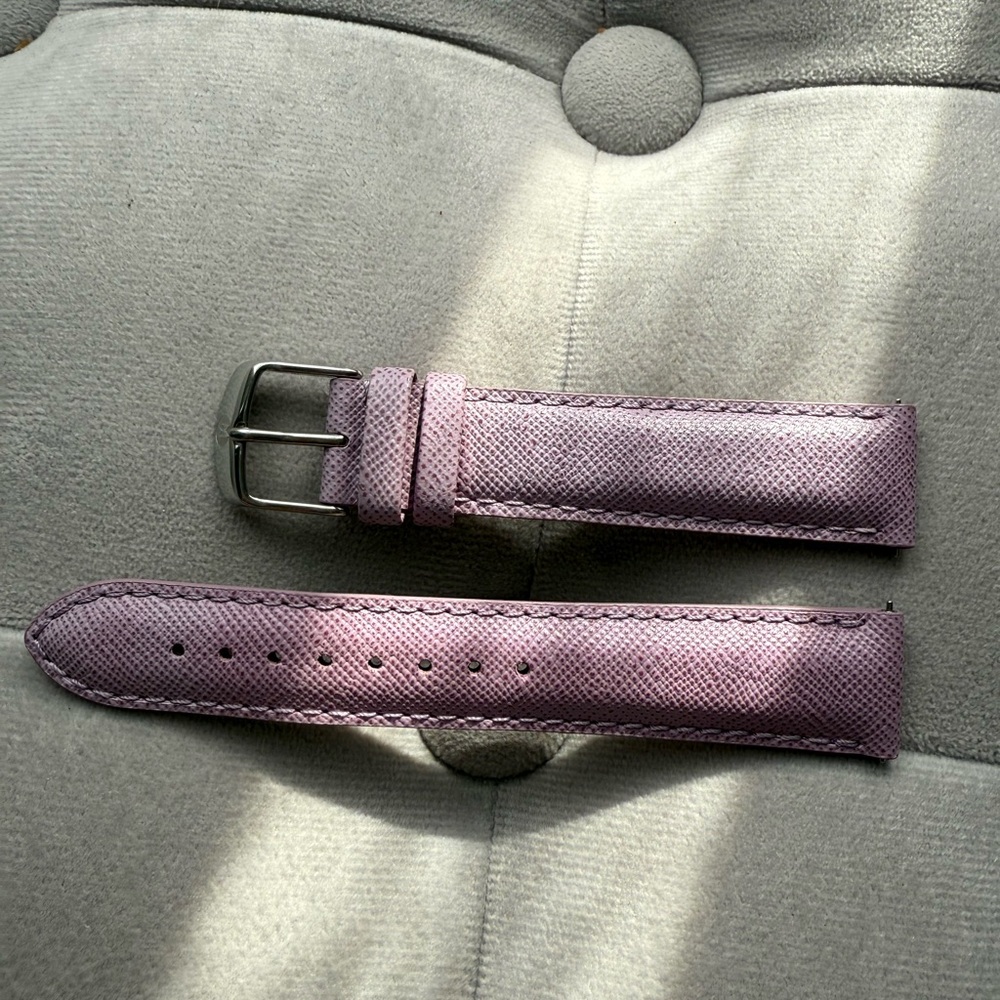 Purple Textured Watch Strap